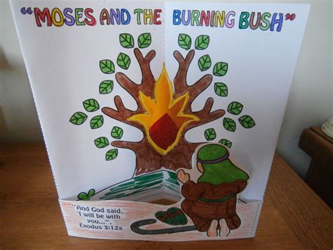 Best 25 Burning Bush Craft Ideas On Pinterest Moses Crafts Bush