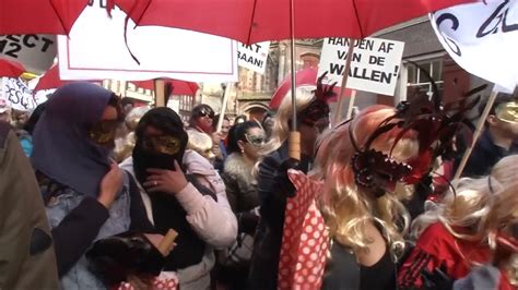 Amsterdam Sex Workers March To Preserve Red Light District Nbc News