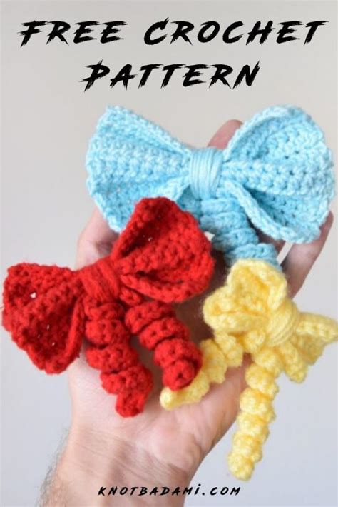 How To Create Your Own Crochet Bow Crochet Bow Pattern Crochet Hair