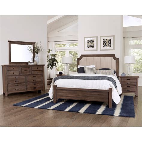 Laurel Mercantile Co Bungalow 740 K Bedroom Group 6 King Bedroom Group Dunk And Bright