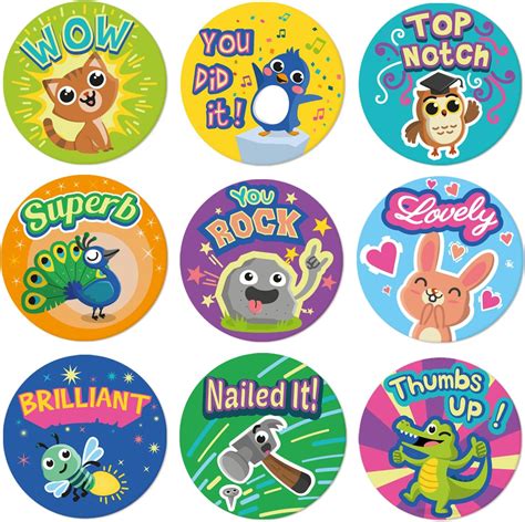 Reward Stickers For Kids By Sweetzer And Orange 1008