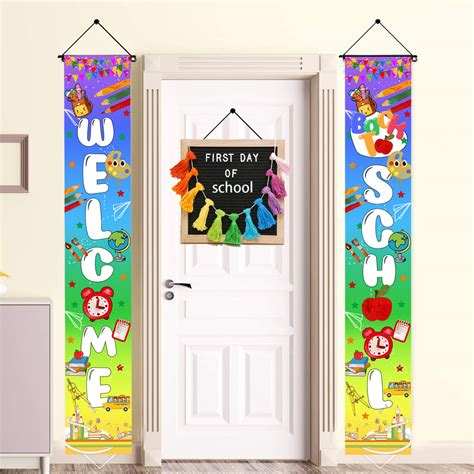 Buy Welcome Back To School Banner Welcome Back To School Decorations