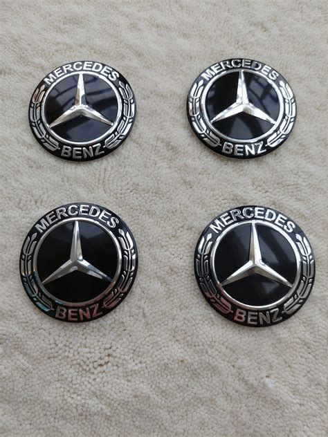 4pcs 56mm Car Wheel Center Hub Caps Sticker For Mercedes Alloy Etsy