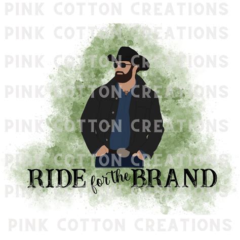 Ride For The Brand Rip Yellowstone Etsy