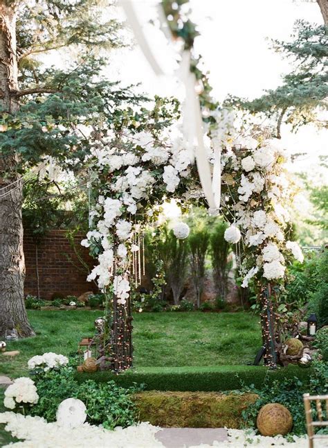 Floral Arch To Get Married Under Pretty Wedding Ceremony Wedding