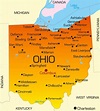 Ohio Map - Guide of the World