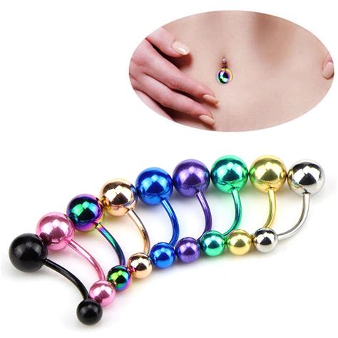 Pcs Lot Sexy Dangle Belly Bars Belly Button Rings Belly Piercing