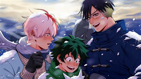 Izuku Midoriya Tenya Iida Shouto Todoroki Wallpaper Coolwallpapers Me