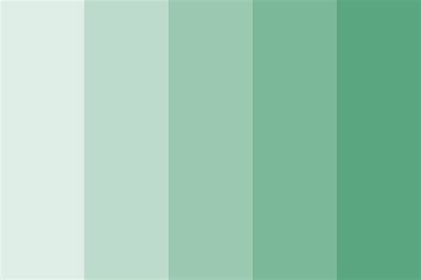Athena Greens Color Palette Paletas De Color Verde Paletas De