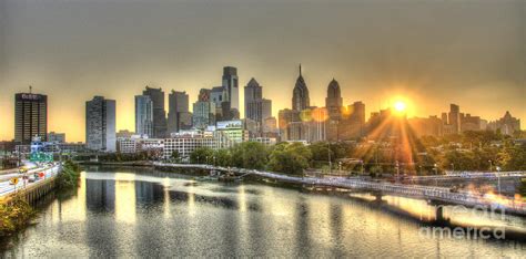Philadelphia Sunrise Photograph By Mark Ayzenberg
