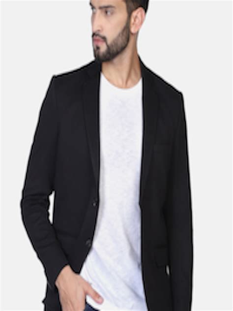 Buy Tahvo Men Solid Single Breasted Slim Fit Blazers Blazers For Men