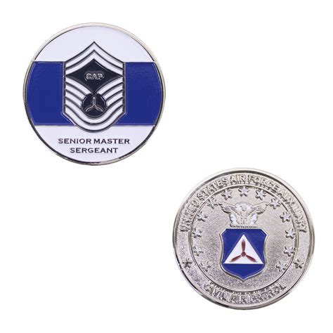 Civil Air Patrol Senior Master Sgt Nco Coin Vanguard Industries