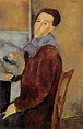 Selbstporträt, 1919 von Amedeo Modigliani: Kunstdruck