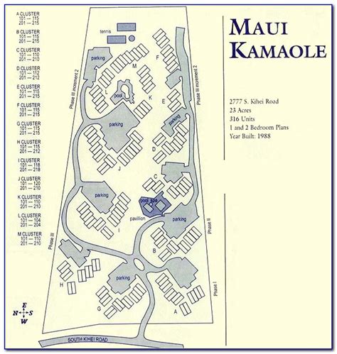 Maui Kamaole Site Map Prosecution2012