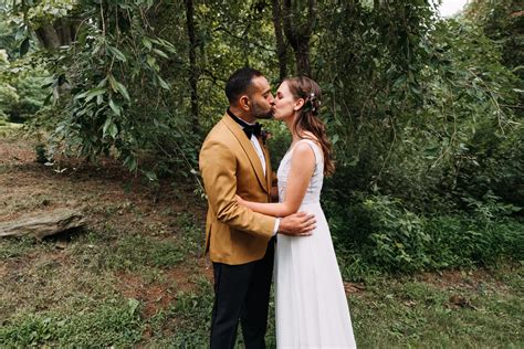 Molly Rajiv Backyard Micro Wedding Philadelphia Pa — Love Me Do Photography