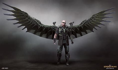 The franchise's track record on the villain front has. Spider-Man: Homecoming concept art showcases The Vulture