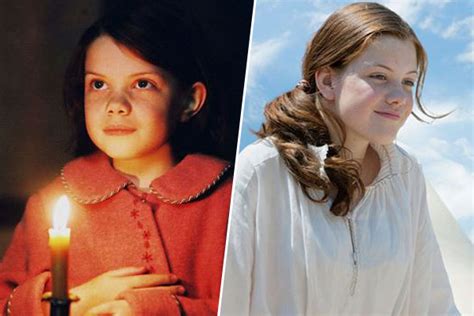 25 acteurs qui ont grandi avec un rôle georgie henley lucy pevensie dans le monde de