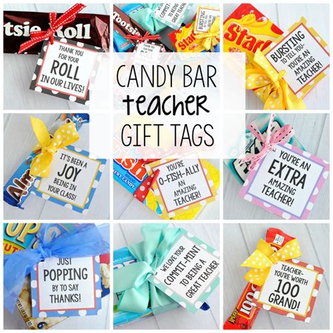 Candy Bar Teacher Appreciation Ts Teacher Appreciation Ts Diy