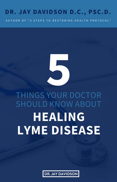 Ebook 5 Things Your Doctor Should Know About Healing Lyme Disease