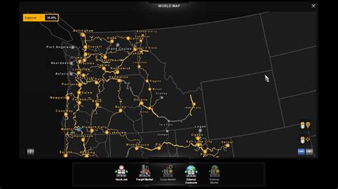 Ats Great America Map V11 136x American Truck Simulator Mods