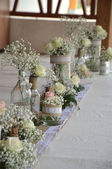 Wedding Table Decorations Wedding Centerpieces Flower Decorations Table Wedding Country