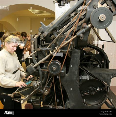 Book Printing Retrospect Exposition At The Polytechnical Museum Moscow