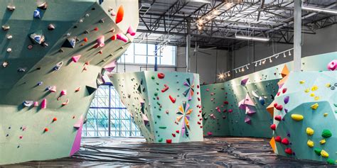 Build your strength and bravery at rock climbing and bouldering gyms like kinetics climbing and boulder movement. Photos of the world's biggest bouldering gym - Business ...