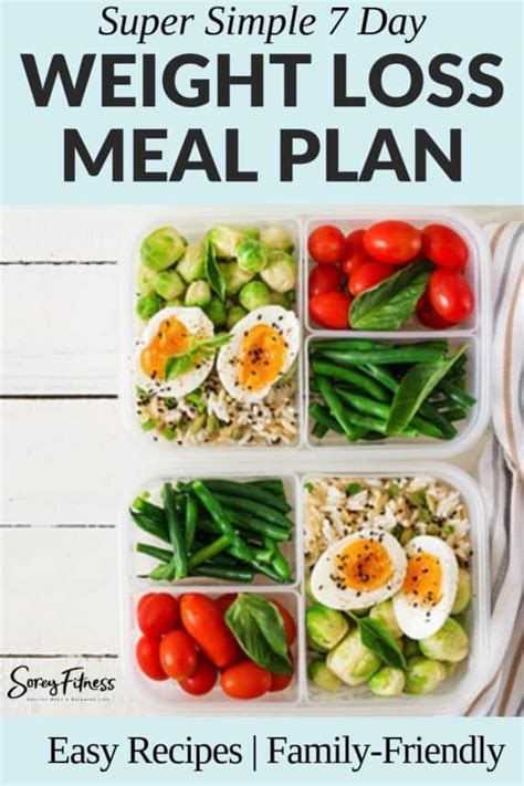 7 Day Weight Loss Meal Plan You Can Use Today