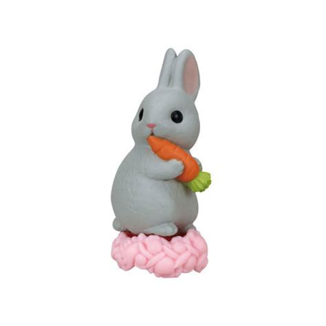 Mikaeri Ko Usagi Baby Rabbit With Flowers Mini Figure Ebay