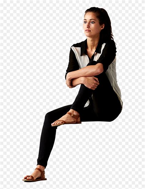 Download People Seating Png Girl Sitting Down Png Clipart 4194239