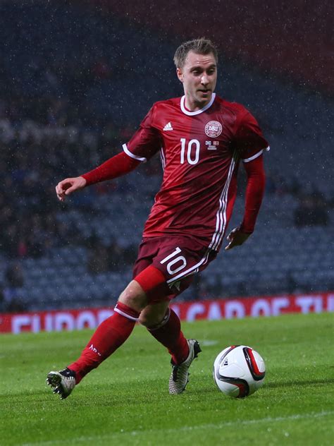 Christian eriksen fell unconscious in the final minutes off the first half between denmark and finland in euro 2020. Christian Eriksen Photos Photos - Scotland v Denmark ...