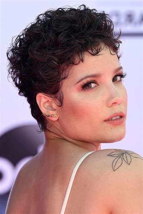 While a crop is more blunt, pixie hairstyles are cute, feminine and flattering, and this is the reason why pixie cuts were once associated with 'cheerful fairies' (pixies). 2020 Latest Pixie Haircuts With Large Curls
