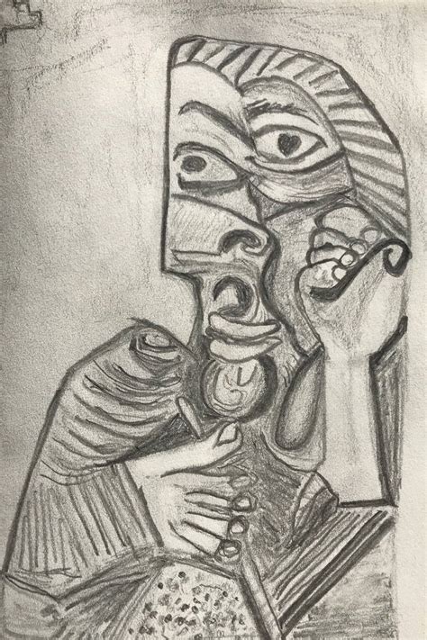 Pablo Picasso Tribute Portrait Drawing By Jay Brandt Saatchi Art