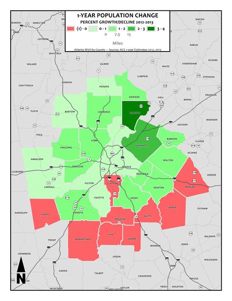 Map Of Metro Atlanta Counties Map 2023