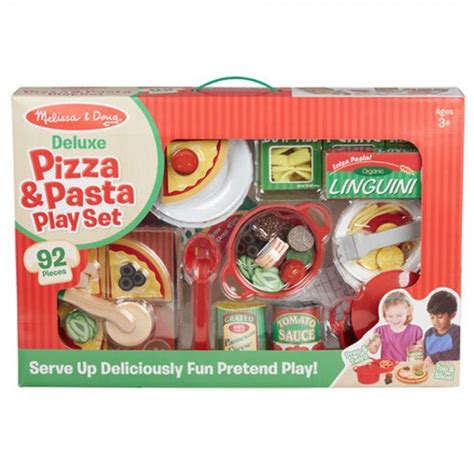 Melissa And Doug Deluxe Pizza And Pasta Play Set