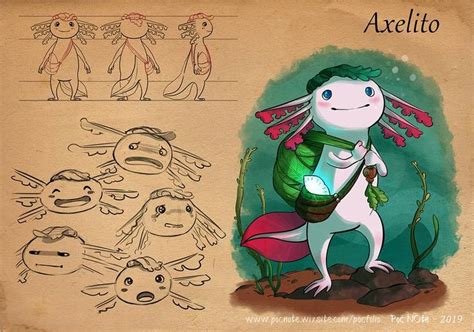 Cdc Axolotl Adventurer By Pochi N Puniah On Deviantart In 2023 Game