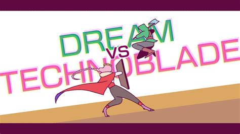 Dream Vs Technoblade Animation Youtube