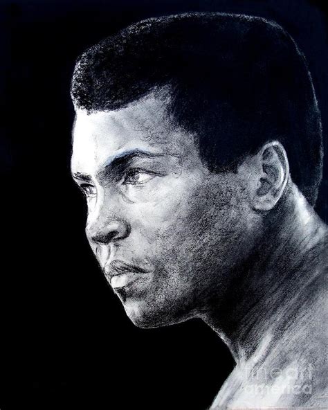 Muhammad Ali Formerly Known As Cassius Clay Iii Drawing By Jim