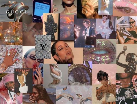 Glitter Boujee Aesthetic Wall Collage 60 Pictures Etsy Aesthetic