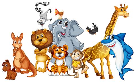 Animated Animals Vector Art Icons And Graphics For Free Download