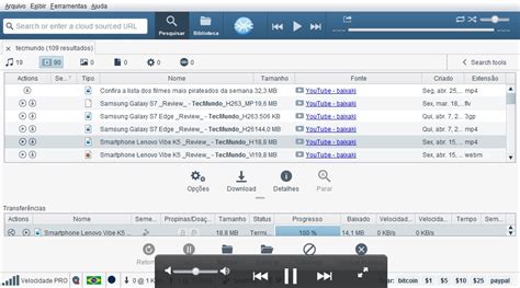 Search, download, play, share on bittorrent and the cloud. FrostWire Download para Windows Grátis