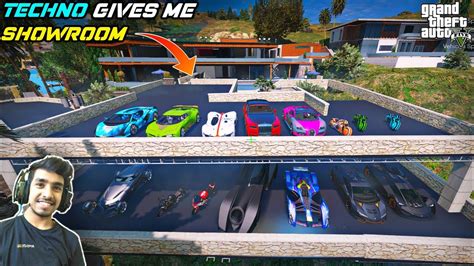 Gta 5 Techno Gamerz Gives Me A Luxurious Showroom On Franklins