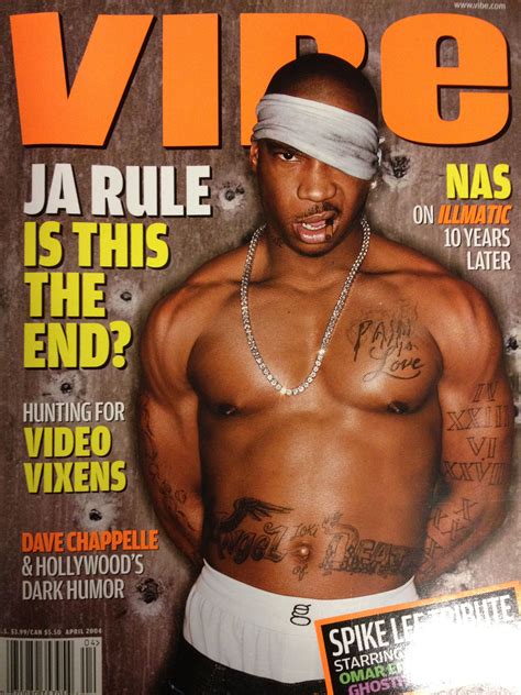 Ja Rule April 2004 Ja Rule Vibe Magazine Omar Epps