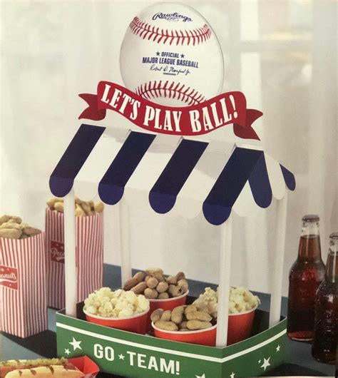 Baseball Snack Stand Baseball Concession Stand Baseball | Etsy | Baseball theme party, Baseball ...