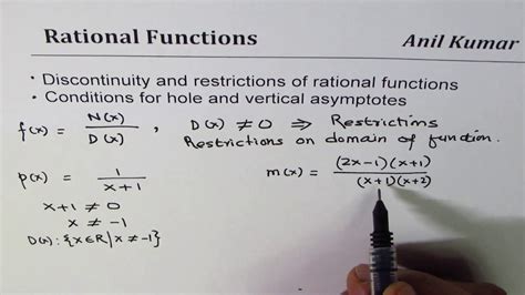 We have over 1850 practice questions in algebra for you to master. How to find Holes and Vertical Asymptotes in Rational Functions - YouTube