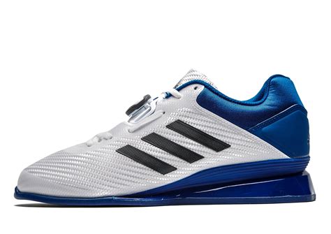 Adidas mens shoes dont require any specialist care, but you can keep your shoes looking smart and dirt free by allowing any mud to dry before firmly brushing them clean, making sure to get into all the nooks and crannies. adidas Leistung 16 Ii Weightlifting Shoes in Blue/White ...