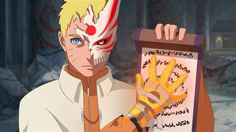 Naruto Used Misterious Power Of The Uzumaki Secret Scroll With His Grandfather New Power Of