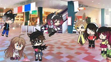 A Perfect Day In The Mall With My Friendsdone W Gacha Friendship