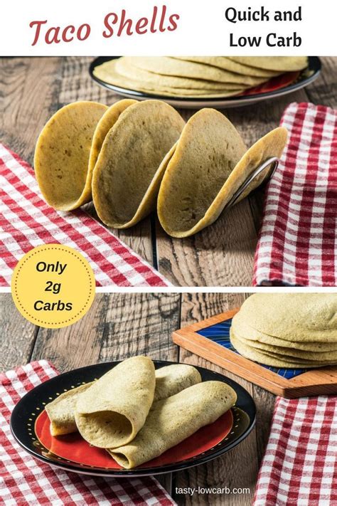 Taco Shells Quick And Easy Tasty Low Carb Recipe Taco Stuffed