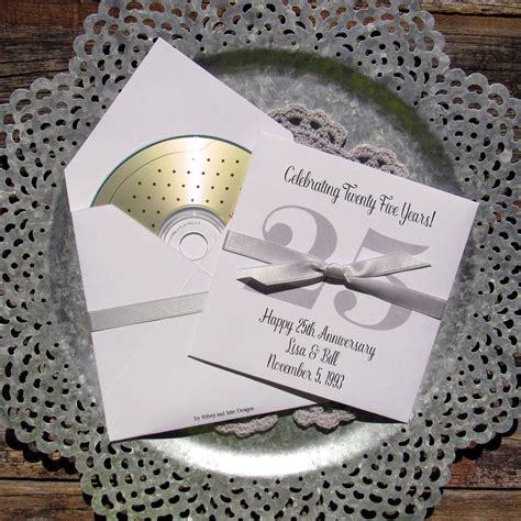 Silver Anniversary Favors Anniversary Party Favors Favors Etsy